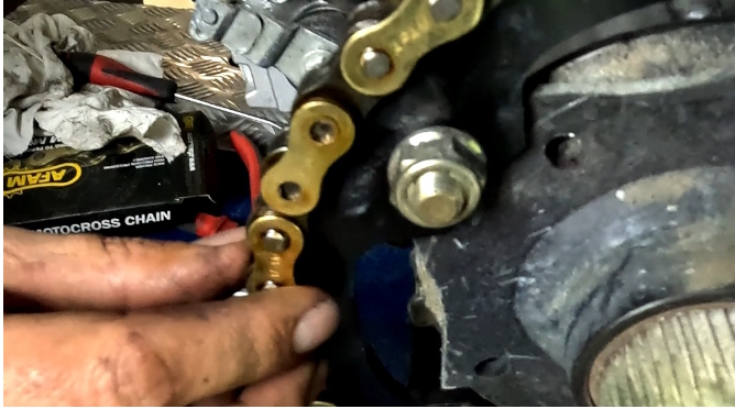 Replace Step 29 chain kit